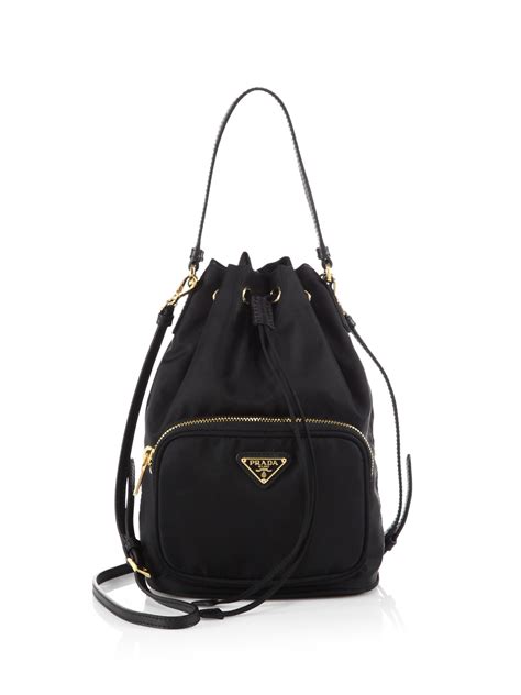 prada nylon drawstring bag|Prada nylon crossbody bag vintage.